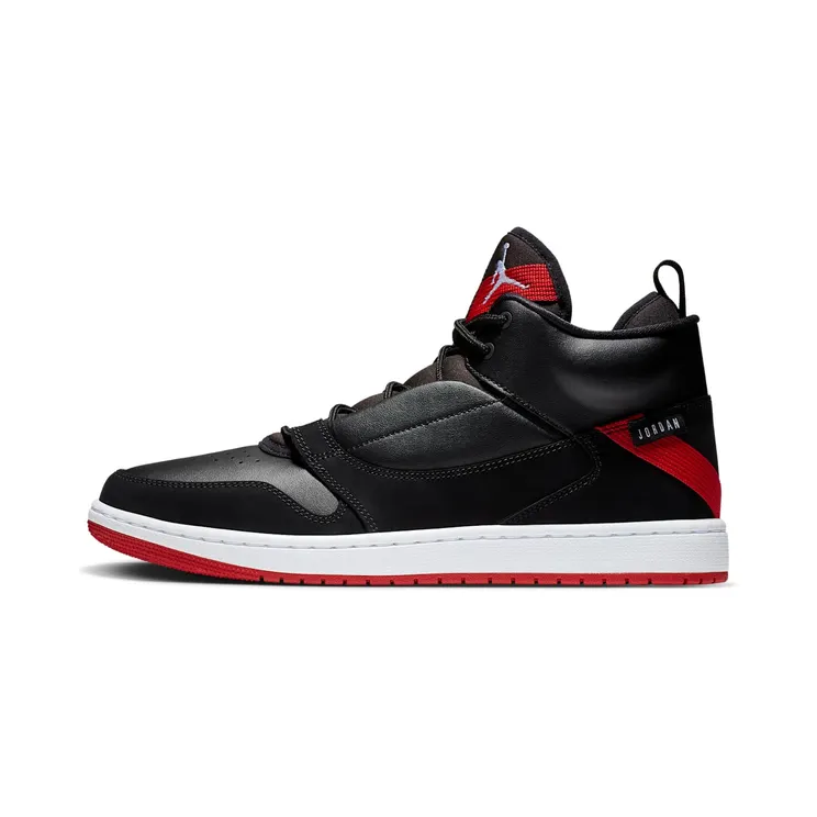 Jordan Fadeaway ‘Black & White’ Black/White-Red (AO1329-023)