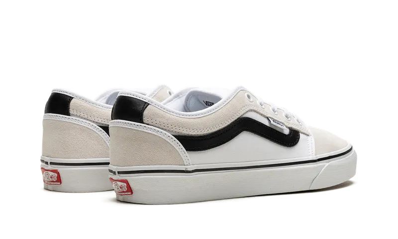 Vans Chukka Low Sidestripe “White/Black” (VN0A5KQZWBK)