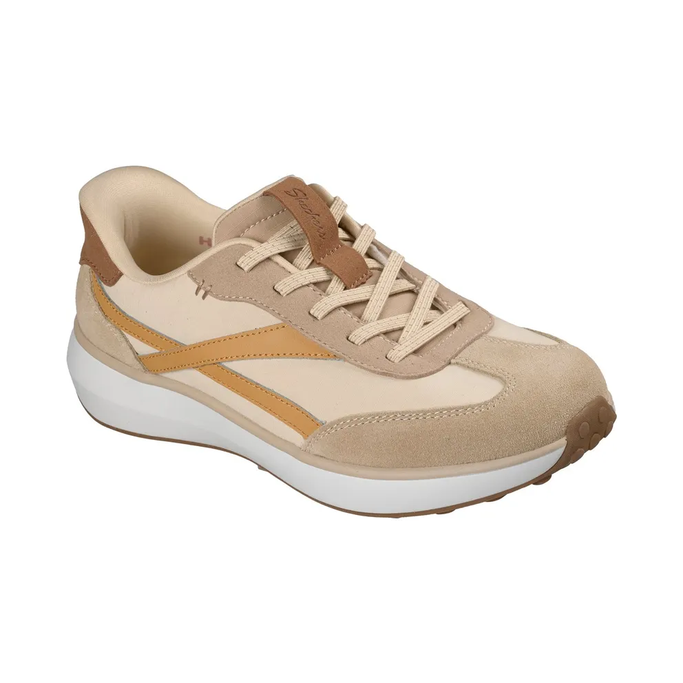 Skechers Slip-ins: Montecito Sneaker Natuurlijk/Taupe