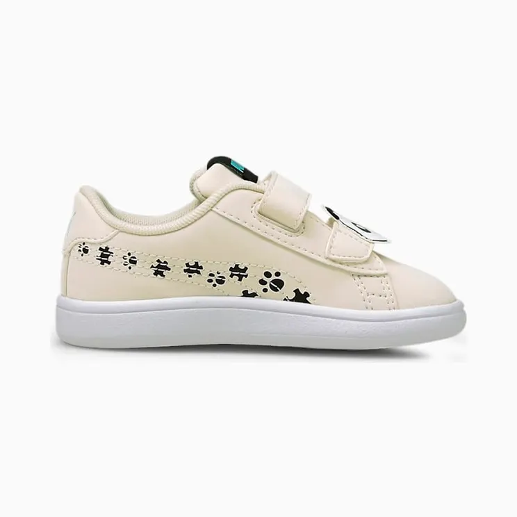 Puma Smash v2 Summer Animals babysneakers Black/White (36878902)