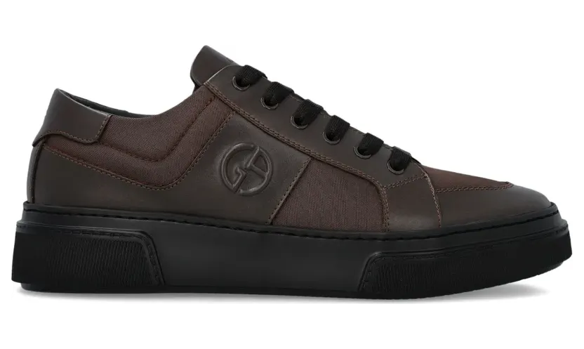 Giorgio Armani Sneakers mit Einsätzen – Nude (X2X172XN152)