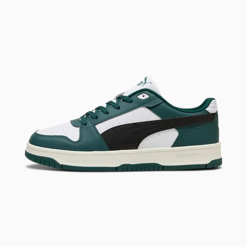 Puma Rebound Dark Green-PUMA Black-PUMA White (407169-05)