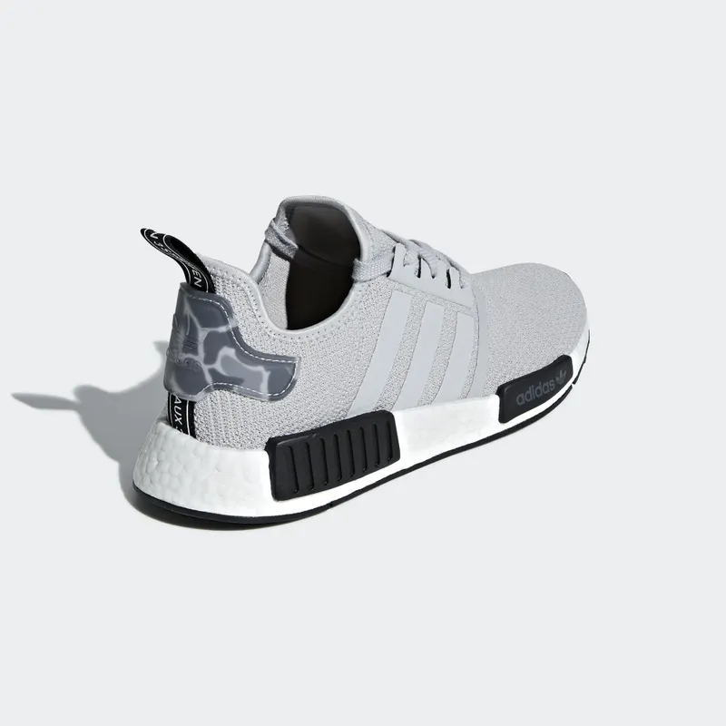 adidas NMD R1 Grey Camo Heel Grey Two/Grey Two/Core Black (B37617)