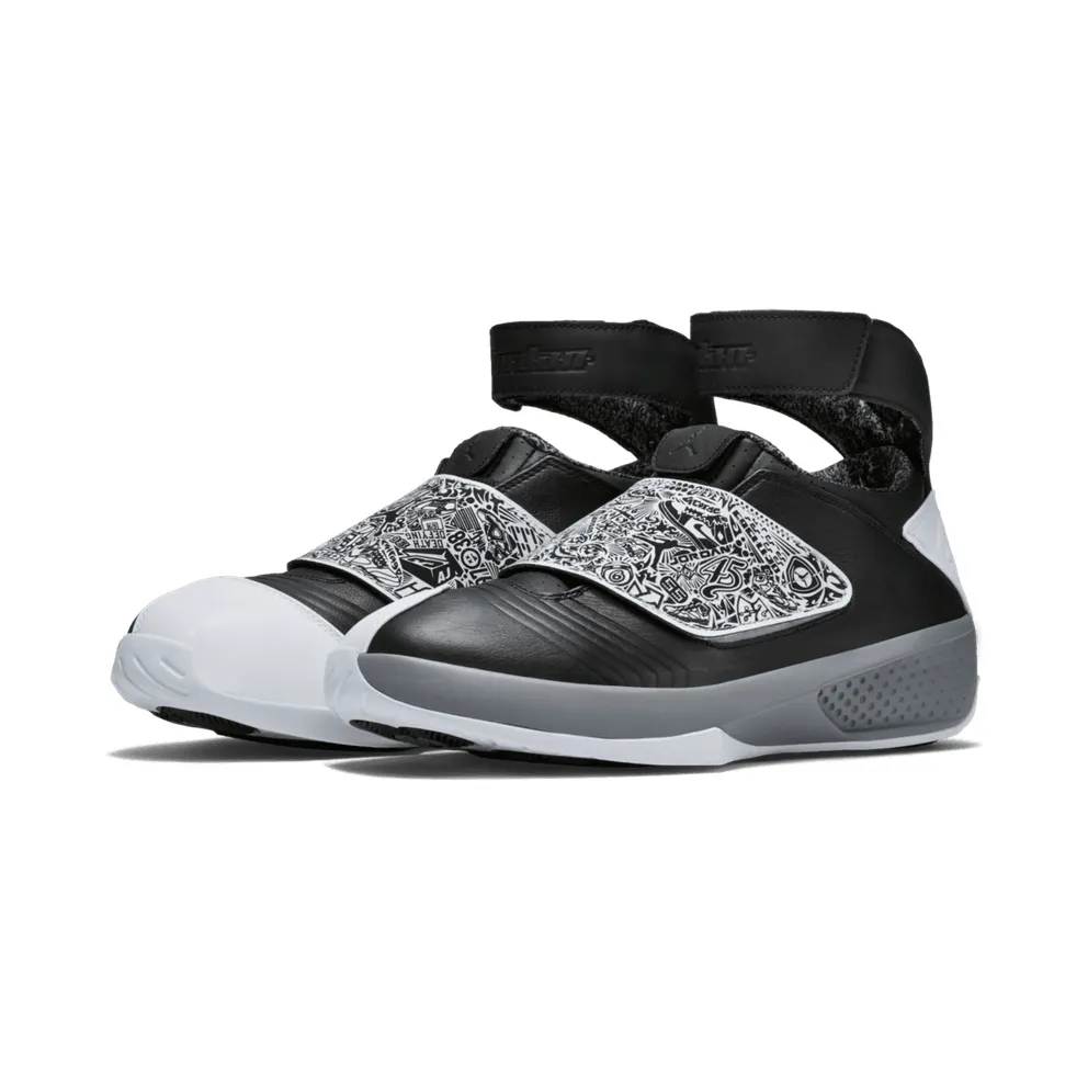 Jordan 20 Retro Playoff Black/White-Cool Grey (310455-003)