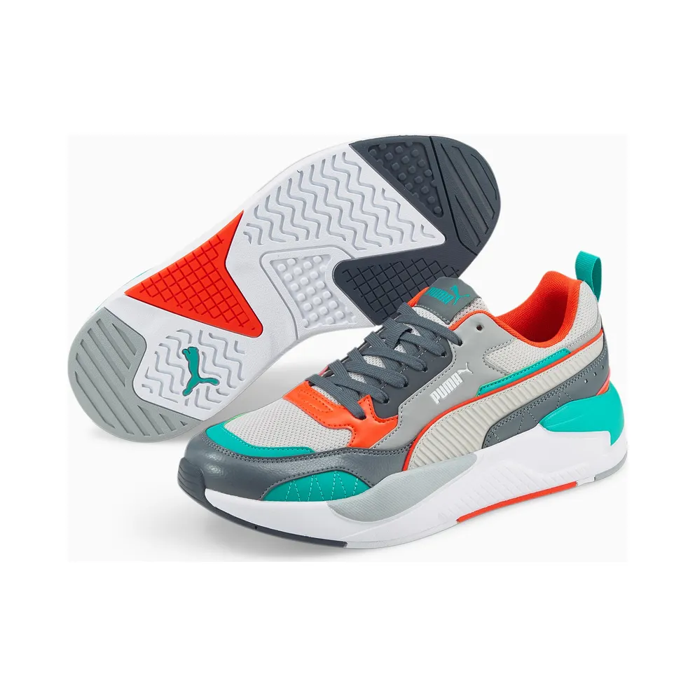Puma X-Ray 2 Square Green/Grey/Orange (37310846)