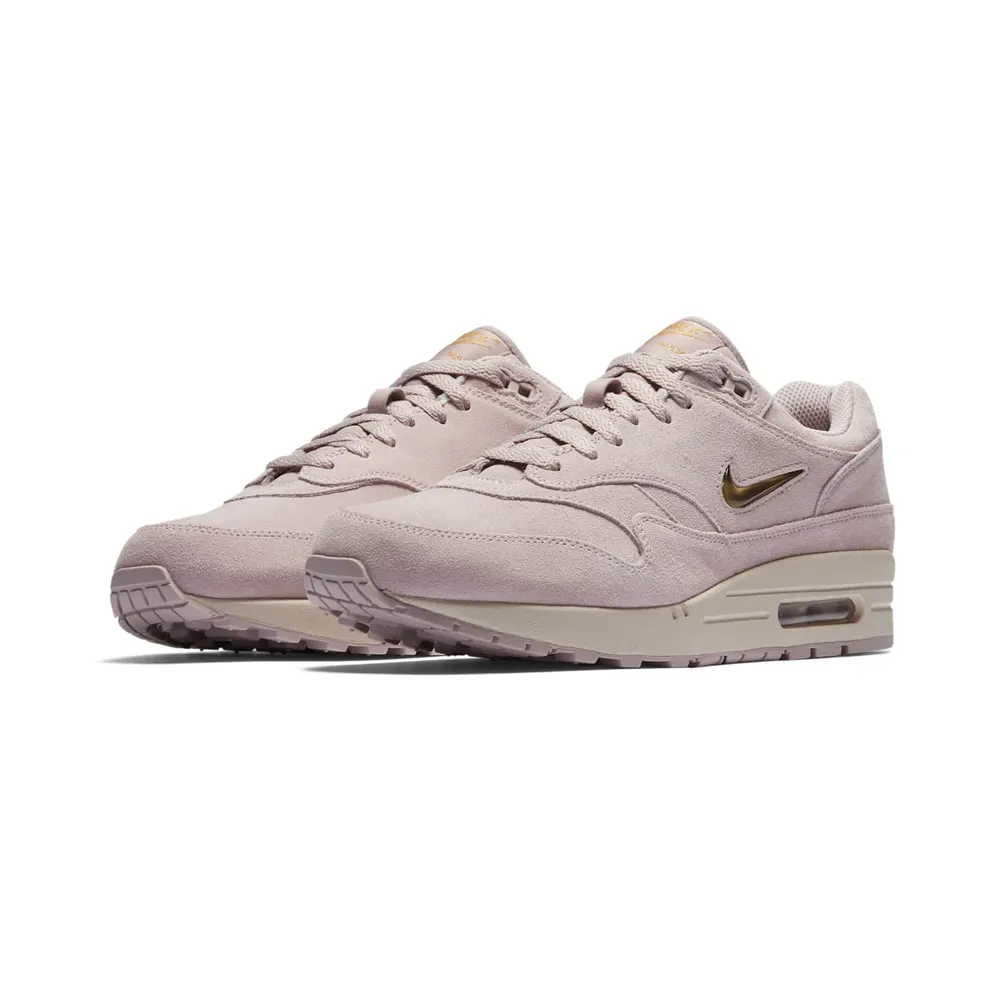 Nike Air Max 1 Jewell Premium SC Wmns Particle Rose Metallic Gold (918354-601)