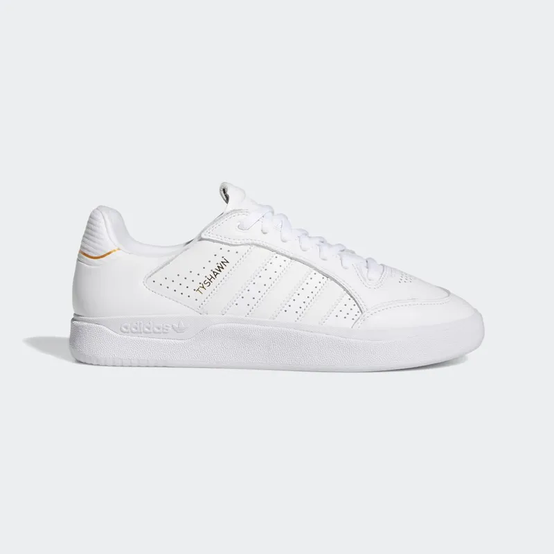 adidas Tyshawn Low Cloud White / Cloud White / Gold Metallic (GW3182)