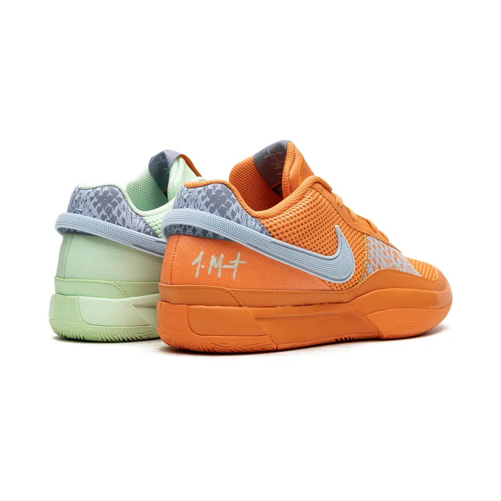Nike Ja 1 “Bright Mandarin / Vapor Green” (FQ4796-800)