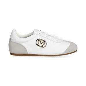 Love Moschino Suède met logo-plakkaat “White” (JA10121G1OIK1)