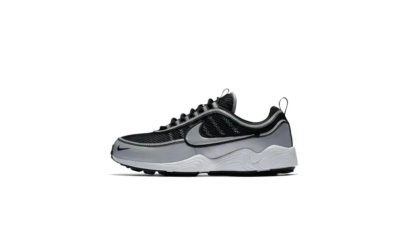 Nike Air Zoom Spiridon 16 Black Silver Reflective Black/Metallic Silver (926955-003)