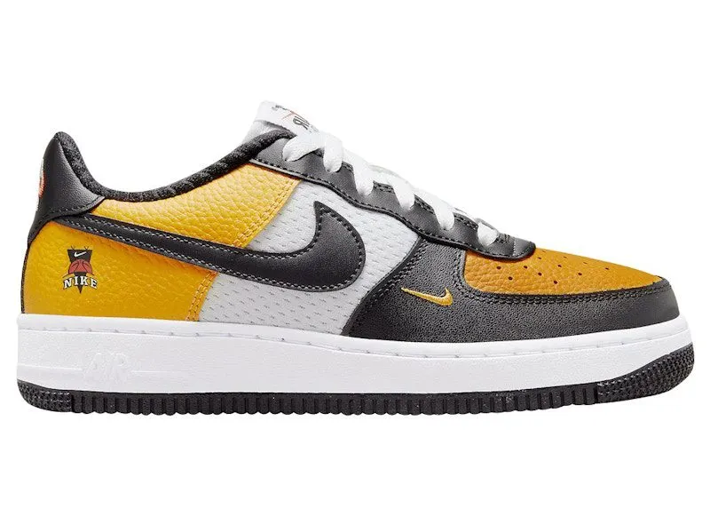 Nike Air Force 1 Low Black Gold Jersey Mesh (DQ7779-700)