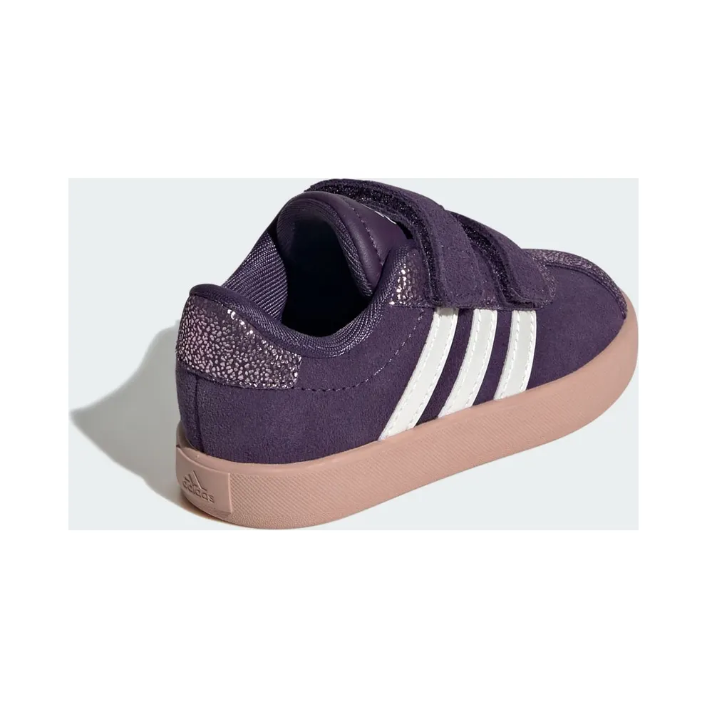 Adidas VL Court 3.0 Kids Aurora Plum / Zero Metalic / Pink Gum (JP7852)