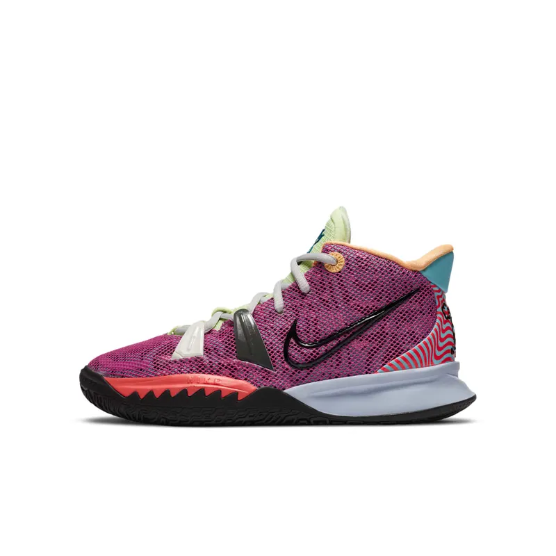 Nike Kyrie 7 Creator (GS) Active Fuchsia/Black-Ghost-Multi-Color (CT4608-601)