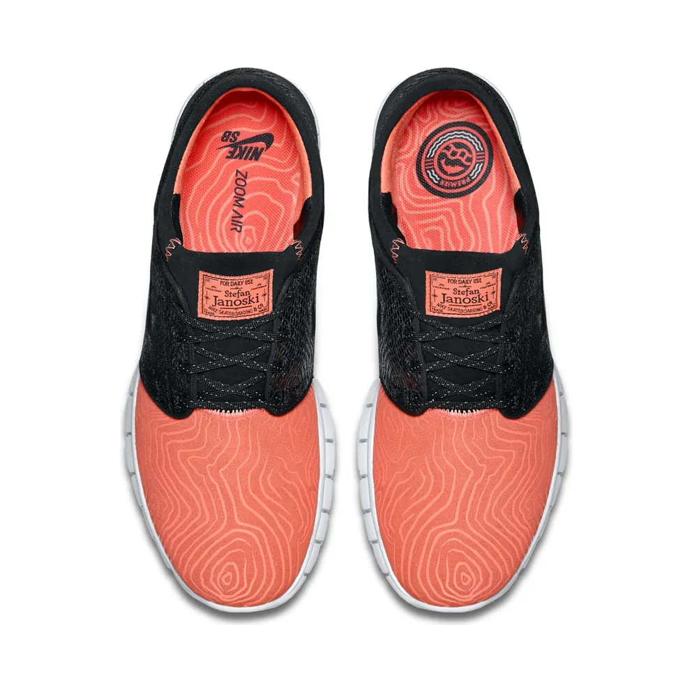 Nike SB Stefan Janoski Premier Fish Ladder Atomic Pink/Black-Arctic Orange-White (685299-608)