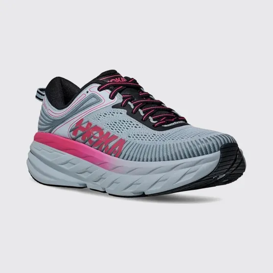 Hoka Bondi 7 Technical Mesh Sneakers Blue (1110519MRH)