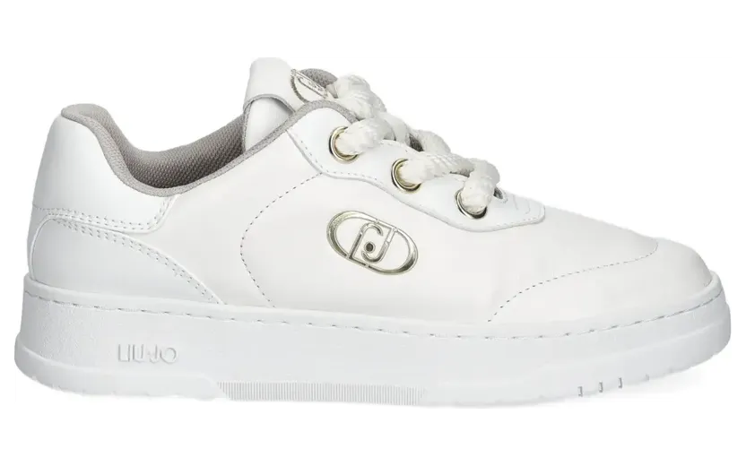 LIU JO Bart sneakers met logodetail – Wit (BA5039PX625)
