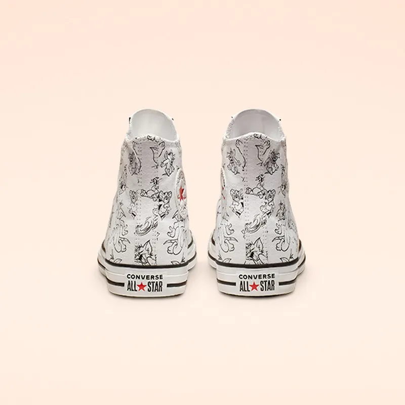 Converse Chuck Taylor All Star Hi Tom and Jerry White (165736C)