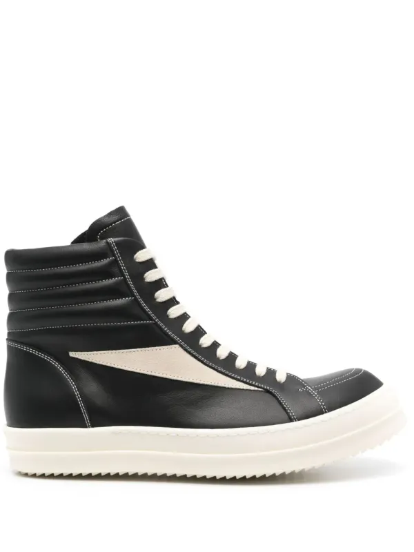 Rick Owens Vintage High-Top-Sneakers – Black (RU02D6896LCOLVS)