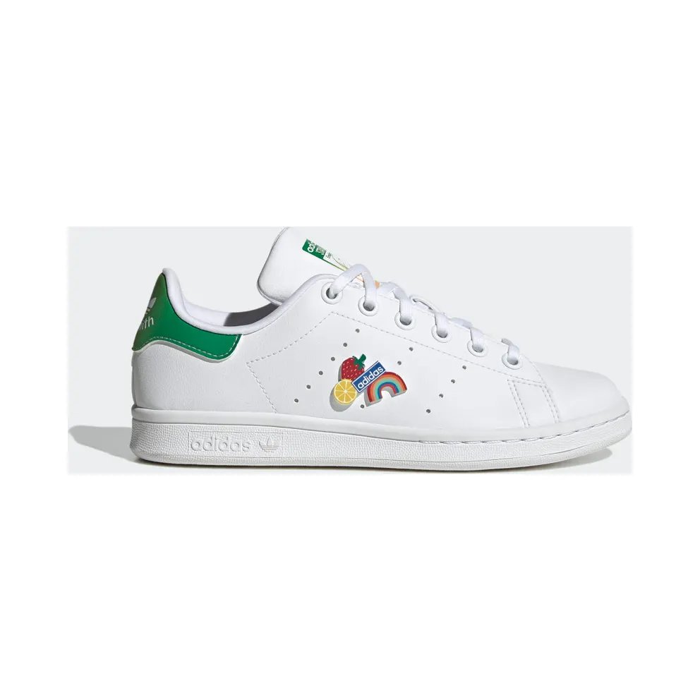 adidas Stan Smith Schuh Cloud White / Green / Pulse Amber (GW8156)