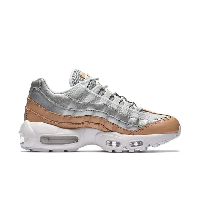 Nike Air Max 95 Pure Platinum (W) Pure Platinum/Metallic Silver-White (AH8697-002)