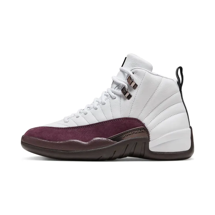 AIR Jordan 12 A Ma Maniére – “White / Burgundy Crush / Black” (DV6989-100)