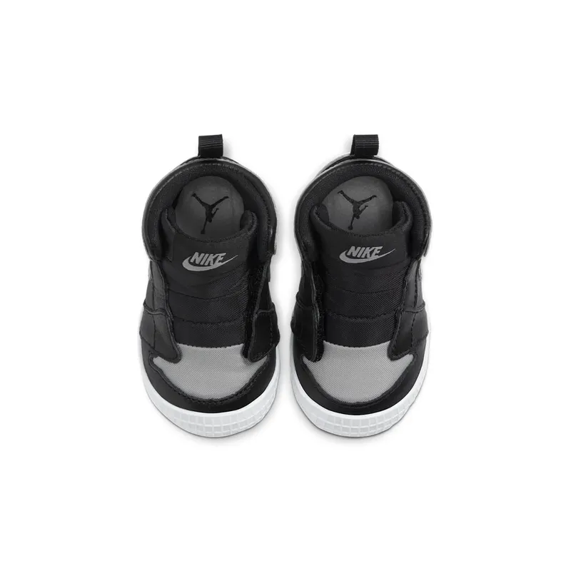 Nike Jordan 1 Crib Bootie Black Medium Grey (I) Black/White/Medium Grey (AT3745-013)