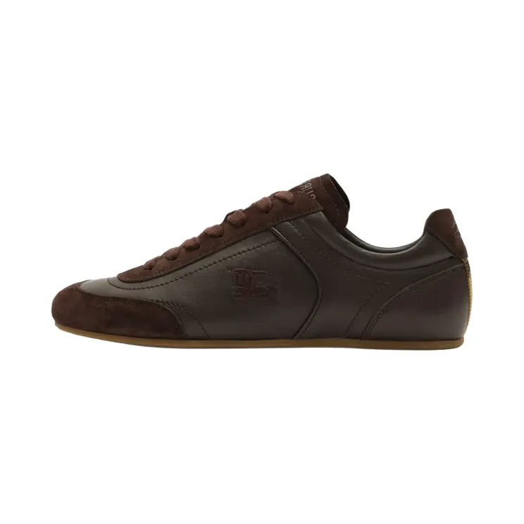Burberry Leather Knight Runner “Moorhen Brown” (8126538)