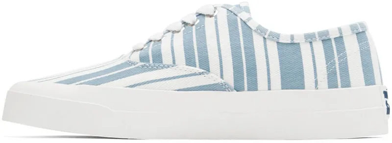 Maison Kitsuné Blue & White Canvas Laced (IU04837WW4005)