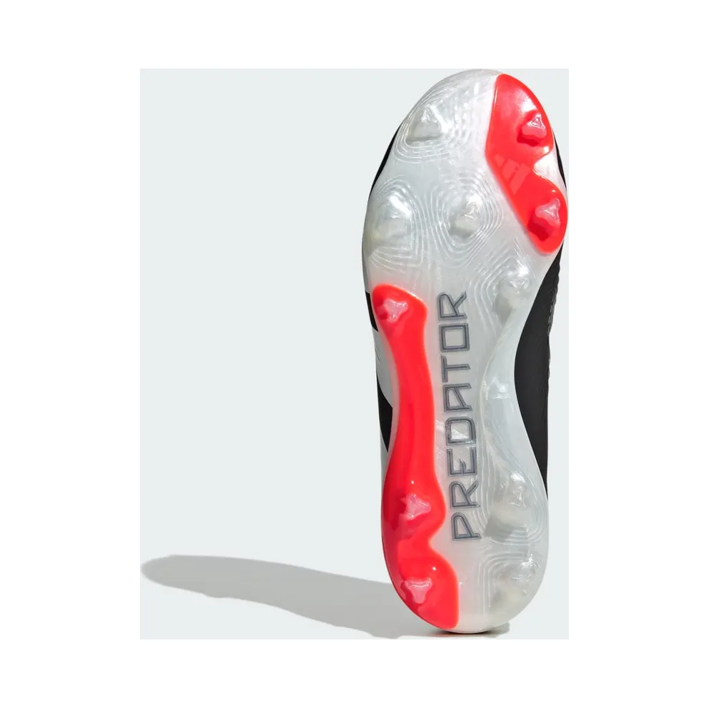 adidas Predator 24 Elite FG Core Black Cloud White Solar Red (IG7746)