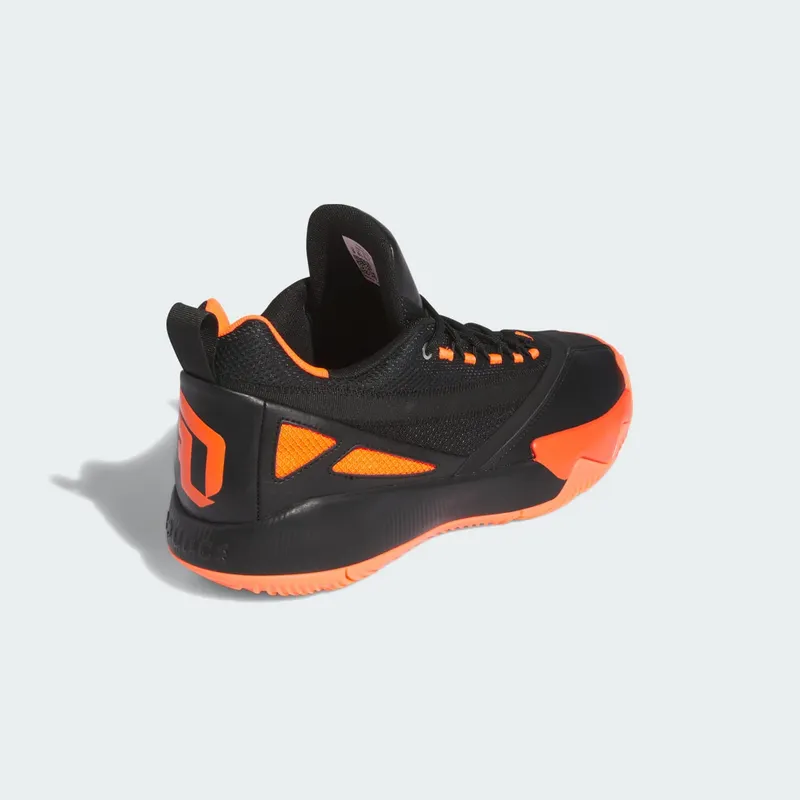 Adidas Dame Certified 2 Low “Core Black Solar Red Silver Metallic” (IE7791)
