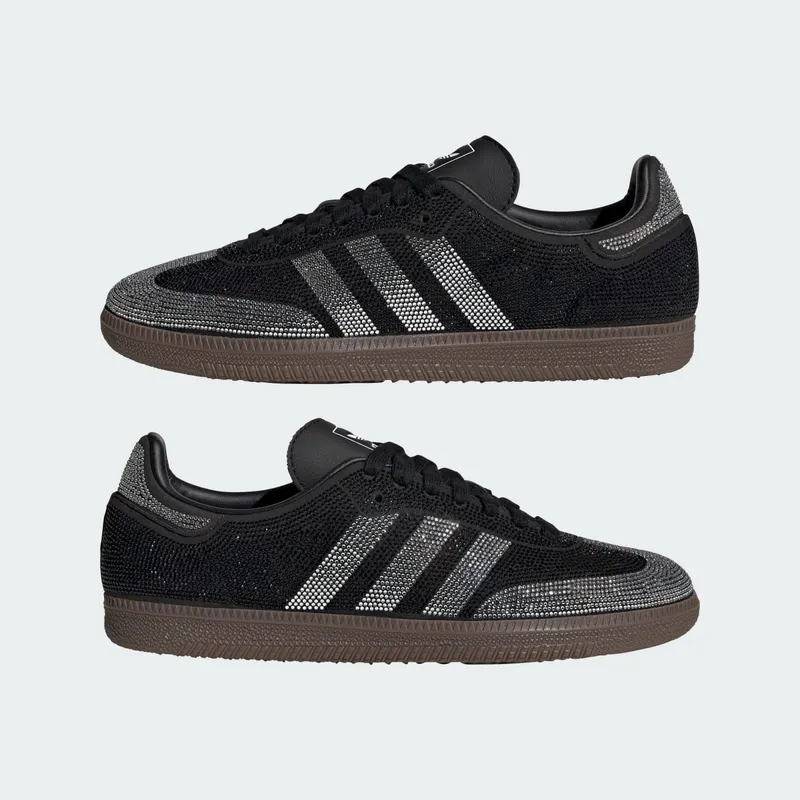 Adidas Samba OG Glitter Core Black / Cloud White (IH9052)