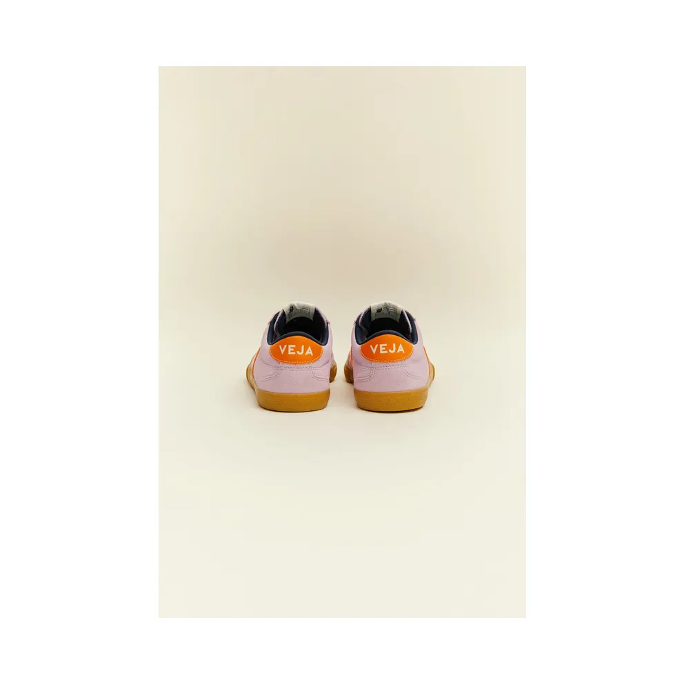 Veja Volley Suede Orchid Fury Natural