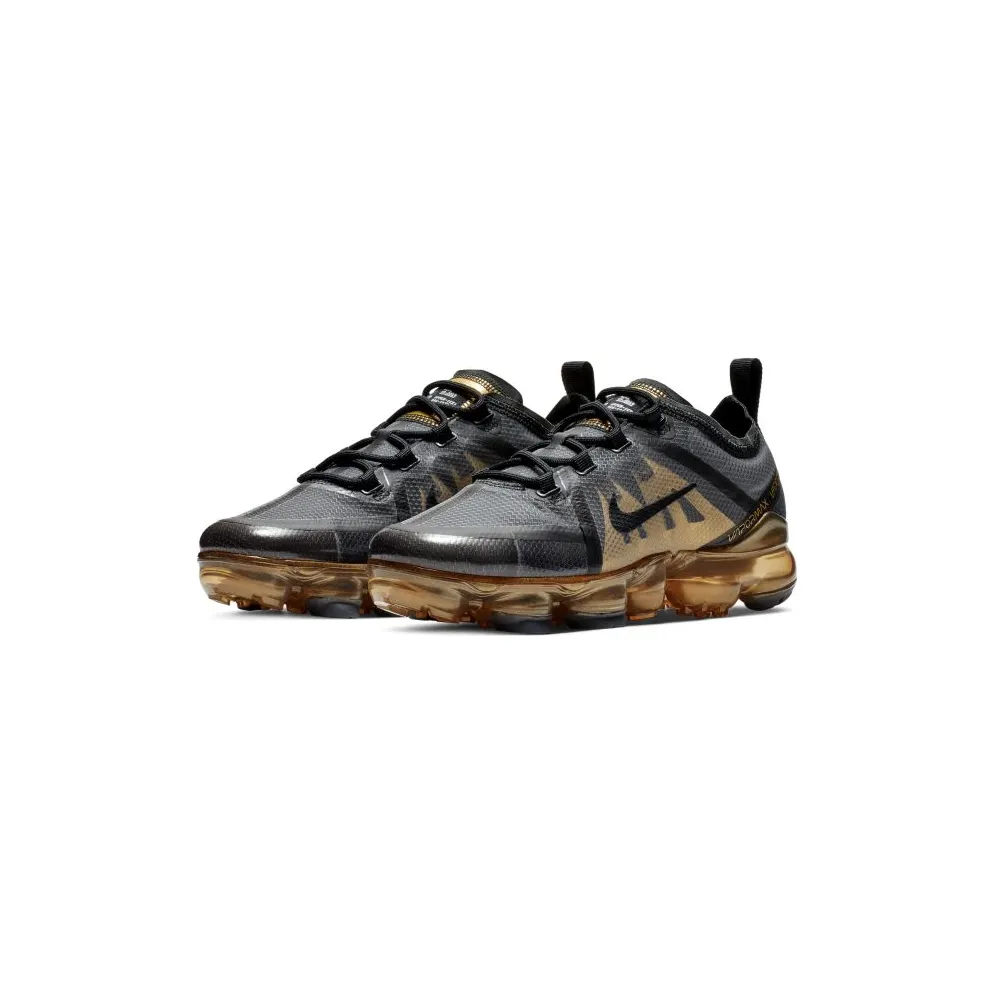 Nike Air VaporMax 2019 Black Metallic Gold (GS) Black/Black-Metallic Gold (AJ2616-004)