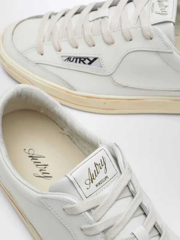 Autry Windscape Leather Sneakers White (SVLMPJ02) (3)