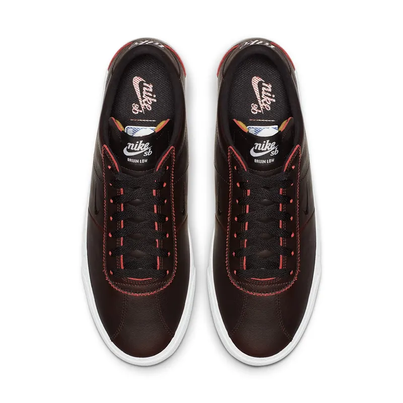 Nike SB Zoom Bruin NBA Bulls Black/Black-University Red (AR1574-001)