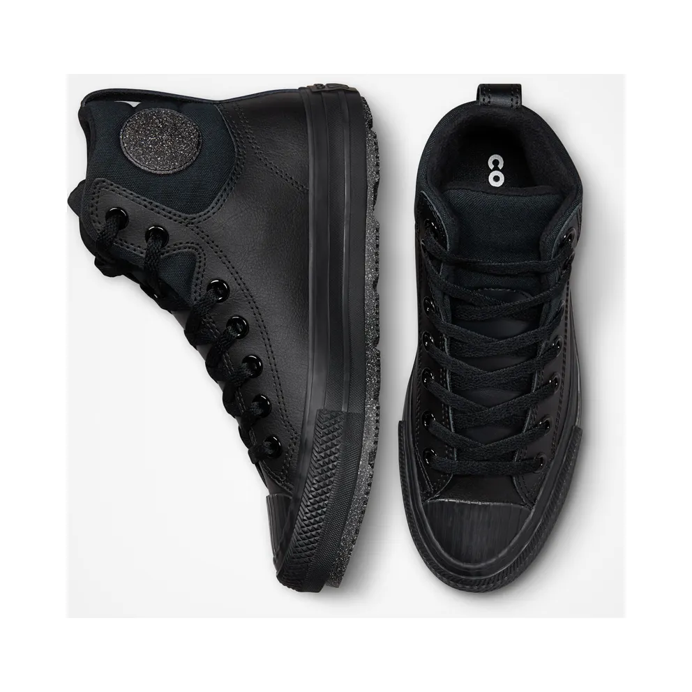 Converse Chuck Taylor All Star Berkshire Boot Leather Black/Black/iron Grey (A01523C)