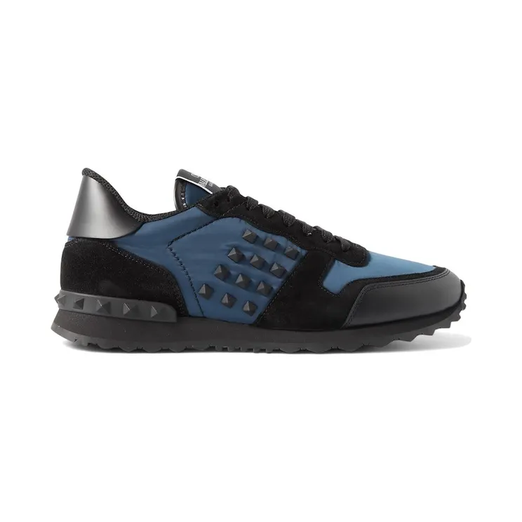 Valentino Garavani Rockstud Sneakers Blue Black (1Y2S0748 VBU 24C)