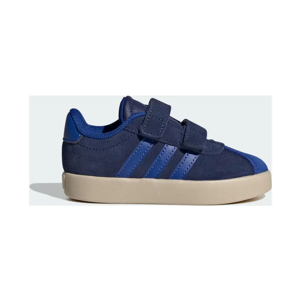 adidas VL Court 3.0 “Dark Blue / Royal Blue / Wonder Beige” (JP7876)