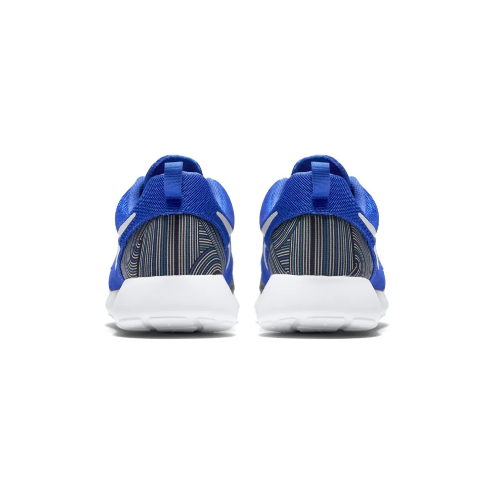 Nike Roshe One Print Racer Blue Racer Blue/White-Blue Grey-Blue Lagoon (655206-416)