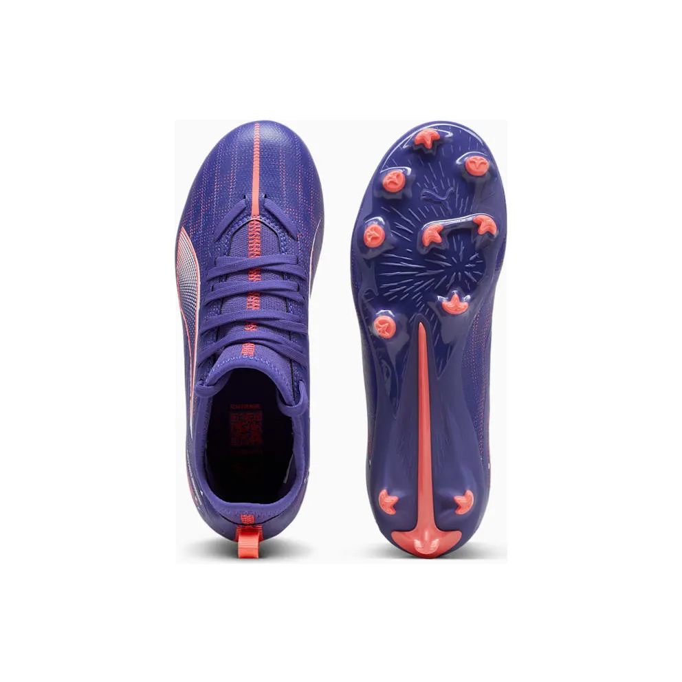 Puma Ultra 5 Match FG/AG Jr Lapis Lazuli White Sunset Glow (108096-01)