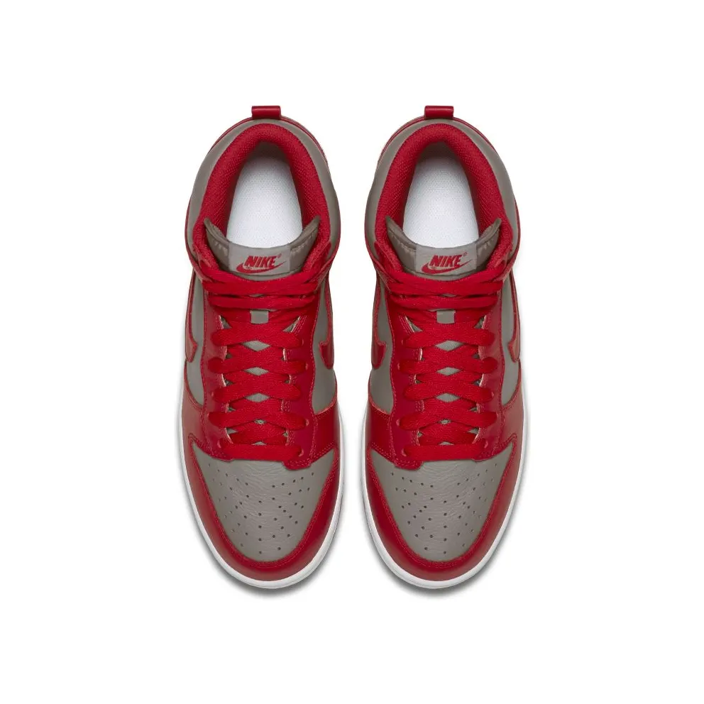 Nike Dunk High UNLV Soft Grey/University Red (850477-001)