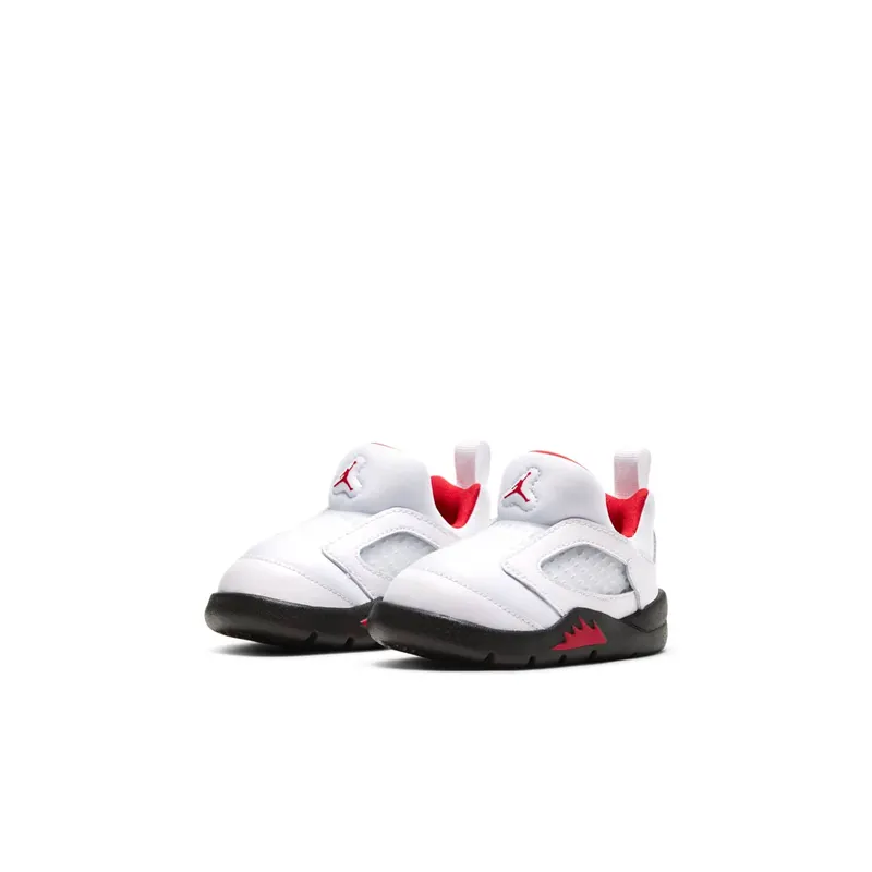 Jordan 5 Retro Little Flex White Black University Red (TD) White/Black-University Red (CK1228-100)