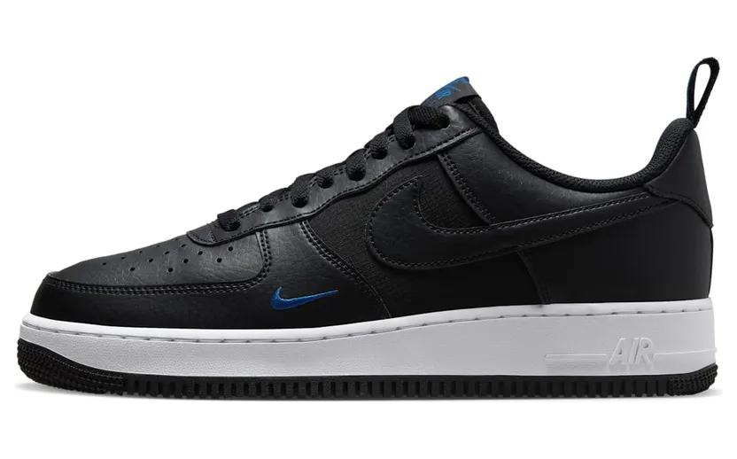 Nike Air Force 1 Low 07 Black Court Blue (FZ4625-001)