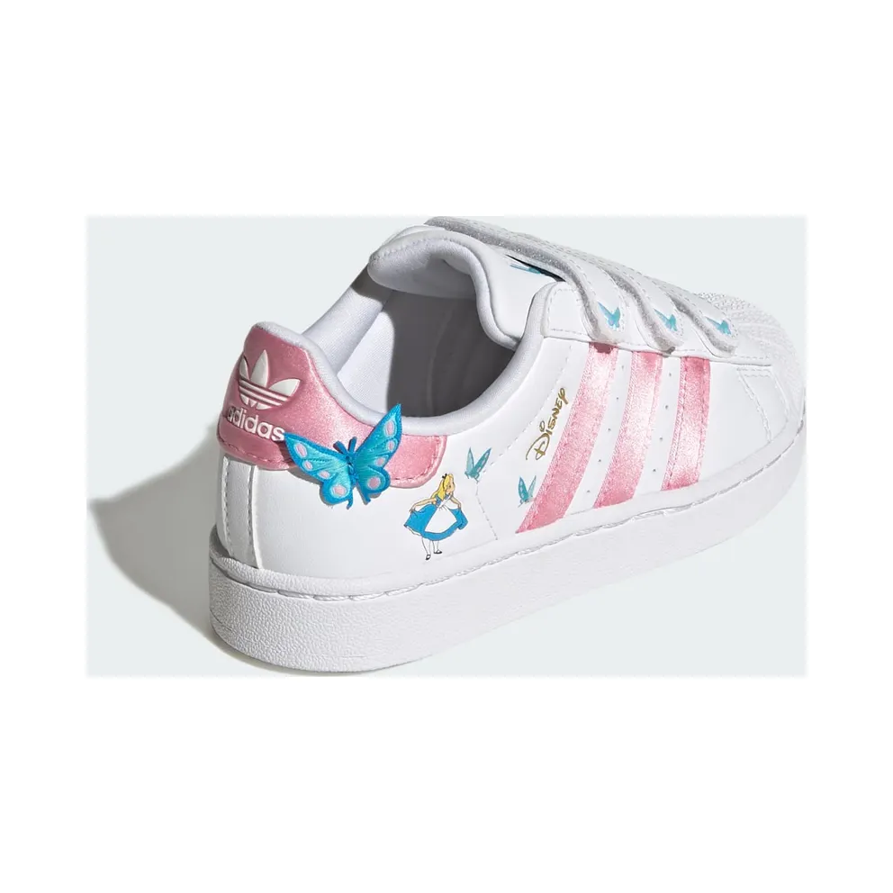 Adidas adidas Disney Superstar II Comfort Closure Cloud White / Light Pink / Lucid Aquamarine (IH1735)