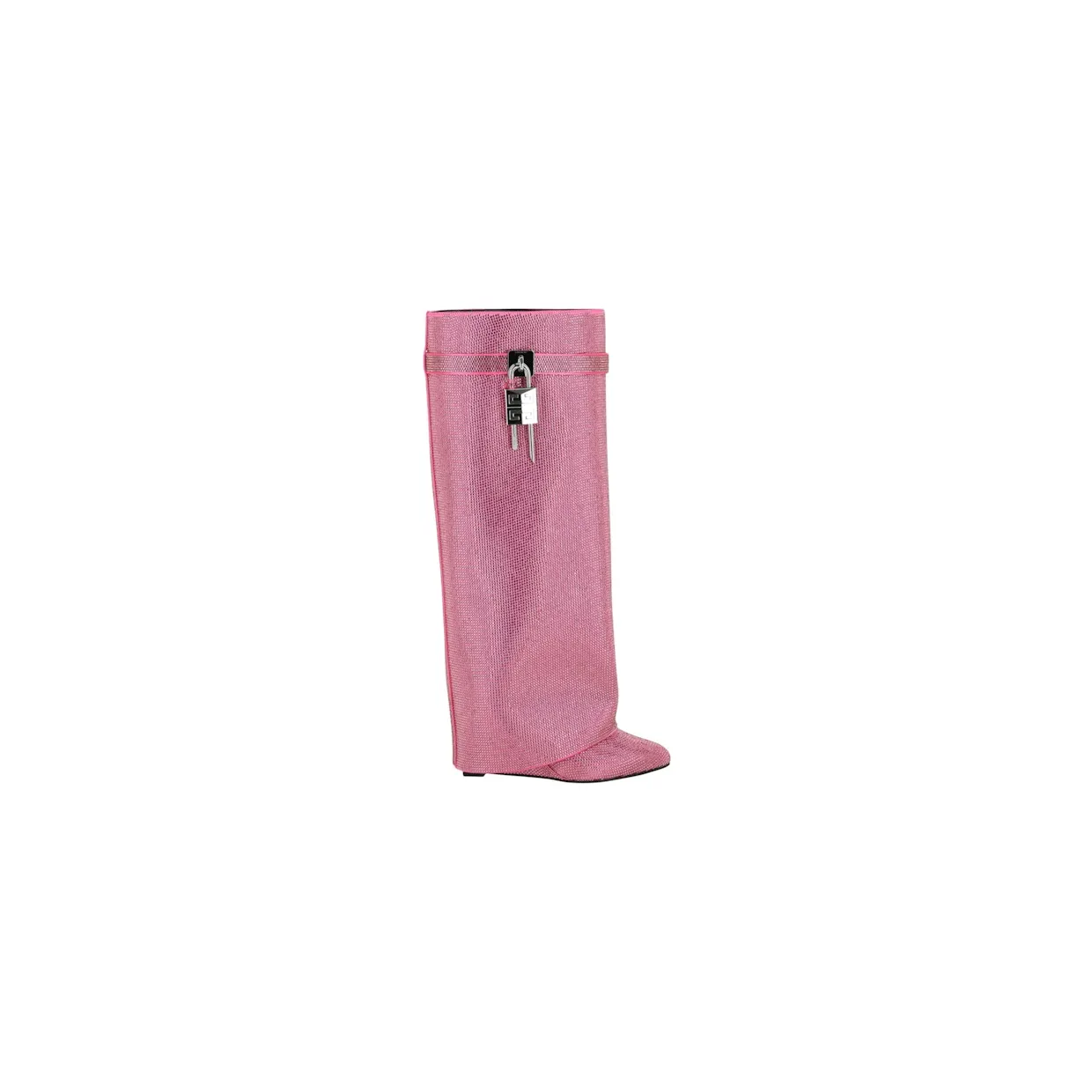 Givenchy Shark Lock Pant Boots Wide Neon Pink (BE702X-E1SJ-652)