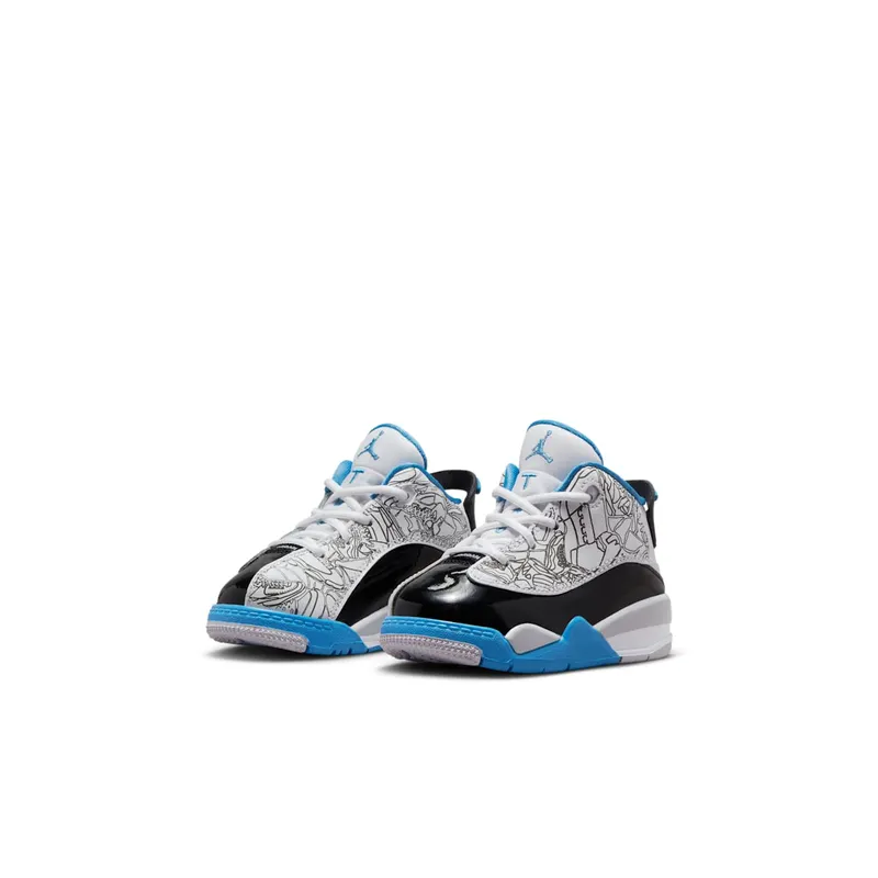 Jordan Dub Zero White Black Neutral Grey University Blue (DV1358-114)