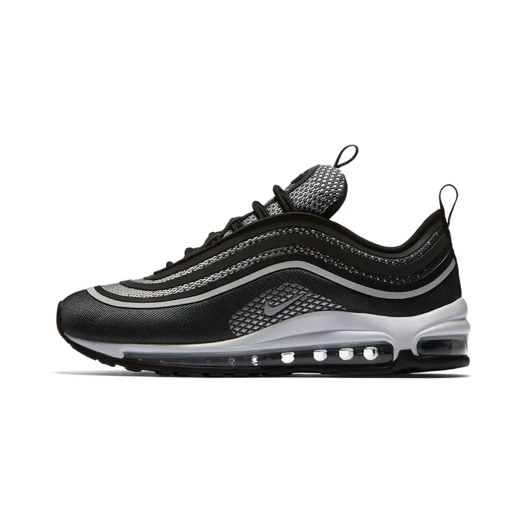 Nike Air Max 97 Ultra 17 Black Pure Platinum (W) “Black / Anthracite / White / Pure Platinum” (917704-003)