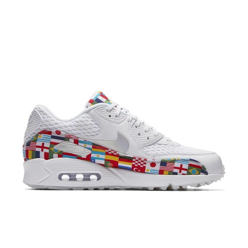 Nike Air Max 90 NIC White/Multi-Color (AO5119-100)