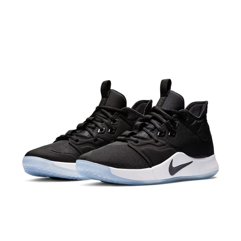 Nike PG 3 Black White Black/Black-White-Laser Fuchsia (AO2607-001)