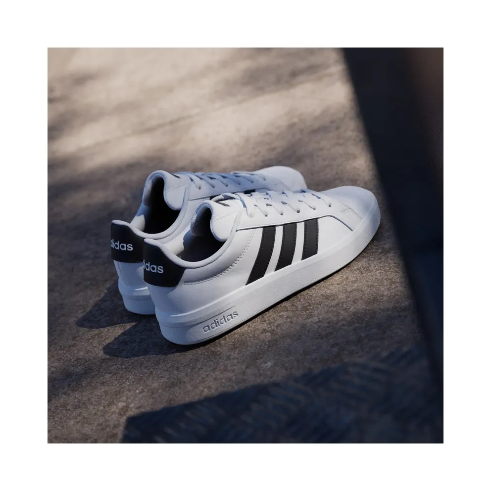 Adidas GRAND COURT 3.0 Shoes JUNIOR Cloud White / Core Black / Cloud White (JP9365)